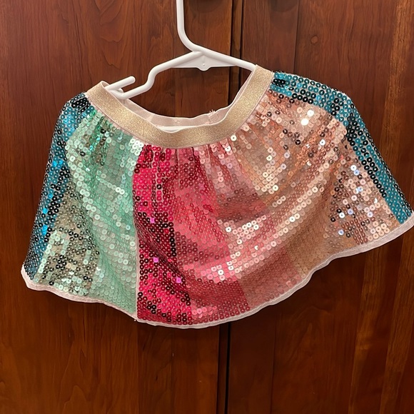 H & M girls sequin skirt size 3 - Picture 1 of 4
